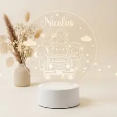 Luminária Infantil Personalizada em Acrílico com LED | Diversos Modelos