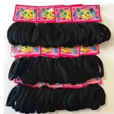kit Elástico Xuxinha de Cabelo rabico Cores Mescladas para cabelo, Adulto, Infantil Boa Elasticidade