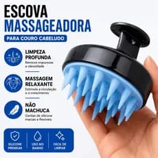 Escova Capilar Anti Caspa Oleosidade Limpeza Total