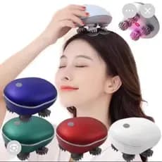 Massageador Elétrico Corporal Cuidados Com Saúde Relaxe Cabeça Couro Cabeludo Massagem Dispositivo