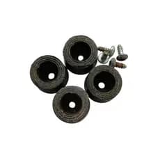 Kit com 4 Pezinhos para os Microondas: (MA30S, ME28S, MEF28, MEF30, MTD30)