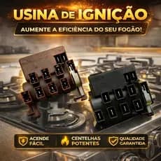 Usinas de Ignição Centelha 6 Saídas para Fogões/Cooktop's - MU7801389-5 - 127/220 - 20/40mA - 1,5uf - 50/60Hz
