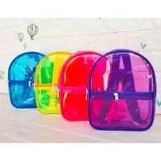 Mochila Neon Pequena infantil Praia/trabalho/escola/praia/enfermagem/Clube Natação
