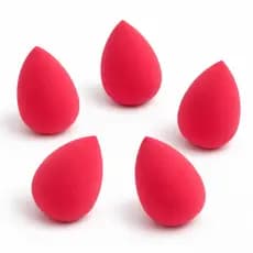 Kit 5 Unidades Esponja Sortida de Maquiagem Esponja Facial Para Base e Corretivo
