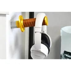 Suporte de Fone de Ouvido Estilo Katana – Design Gamer / Geek – Parede ou Movel