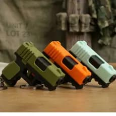 Chaveiro Glock 17 Miniatura Realista | Impressão 3D⚠️ Produto decorativo (não funcional).