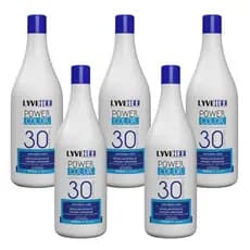 05 - Ox 30 Vol Lyvihee Creme Oxidante Emulsão Reveladora 900ml