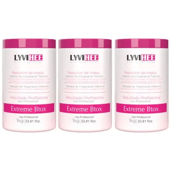 03 - Extreme Botox Repositor De Massa Lyvihee 1kg