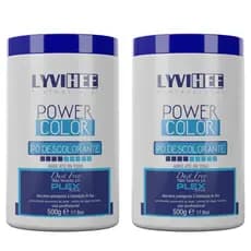 02 - Pó Descolorante Azul Power Color Plex  Lyvihee 500g