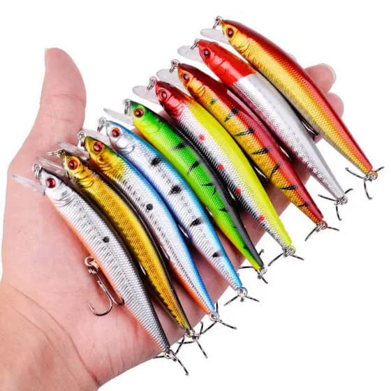 isca artificial  Isca  isca artificial tucunaré  iscas 10 cm / 9g isca artificial para pesca