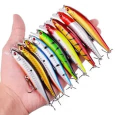 isca artificial  Isca  isca artificial tucunaré  iscas 10 cm / 9g isca artificial para pesca