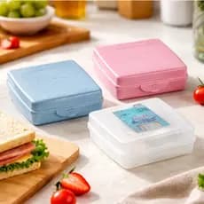 Porta Sanduíche Sanduicheira Sanremo 585ml kit com 3