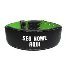 Cinturão Personalizado - Powerlifting Musculação Crossfit C/arte