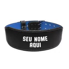 Cinturão De Couro Personalizado - Musculação E Powerlifting