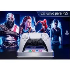 Suporte para Controle PS5 DualSense | Base Gamer Individual | Organizador Premium para Setup