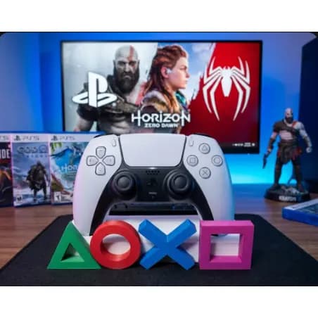 Suporte Controle PS5 Premium – Base Organizadora Gamer PS5 - MAIS VENDIDO DA PLATAFORMA