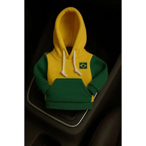Capa de Câmbio Moletom com Capuz – Protetor de Marcha Estiloso para Carro