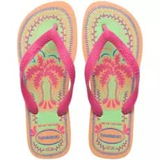 Chinelo Havaianas Top Summer Vibes Estampa Tropical Conforto Verão