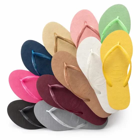 Sandália Havaianas Slim Feminino Original Cores