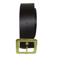 Cinto Feminino Largo Fivela Dourada 3.8cm Linha Basic