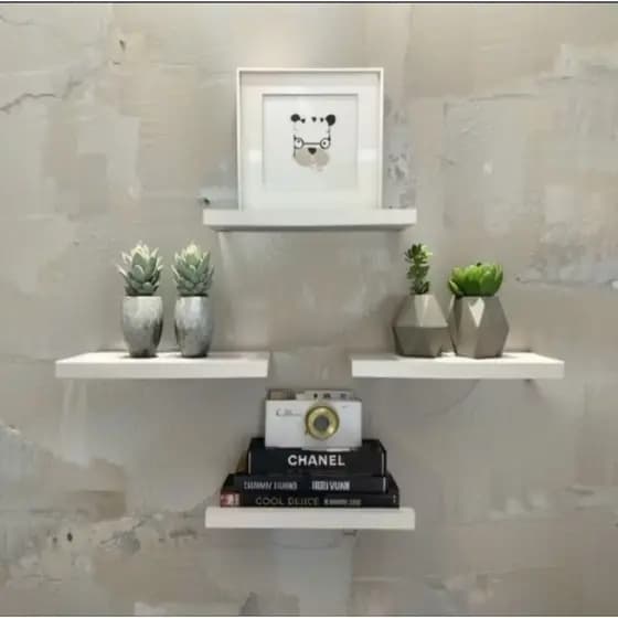 Prateleira, Prateleira 10cmx10cm, Decoração para Sala, Banheiro, Cozinha, Quarto, Escritório.