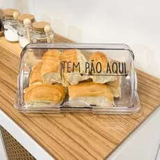 Porta pão clean - boleira - porta queijo