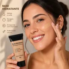 Base Líquida Hidratante Anaconda – Pele Uniforme, Toque Suave e Acabamento Natural Ideal para o Dia a Dia