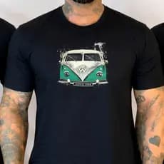 Camiseta Masculina Kombi100% algodão, camiseta camisa vintage Kombi, camiseta VW Kombi, retrô