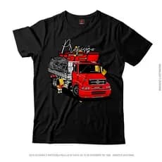 Camiseta Profissão, Camiseta adulta 100% algodão, Camisa adulta Caminhão, Camisa Confortável, camisa