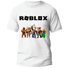 Camiseta Roblox Camisa 100% Algodão Promoção Fantasia Jogos, Camisa Roblox jogos Roblox jogo, Adulto