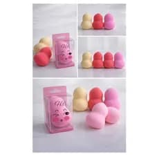 KIT3/6/9unidades Esponja Para Maquiagem Cabaça/Esponja de Rosto Facial Maquiagem Base e Corretivo