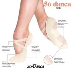 Sapatilha Ballet Só Dança SD-16