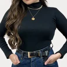 blusa feminina blusa de frio cacharrel blusa de frio feminina manga longa