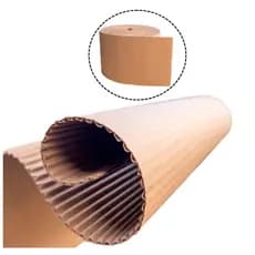 Papelão Ondulado Sanfonado  250g =  Rolo/Bobina Por Metro -  Vários Tamanhos -  Artesanato Embalagem Pacotes Escola