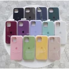 Capa Capinha Silicone IPhone 12/12 PRO Várias cores , Ótima qualidade