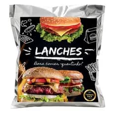 Embalagens Termicas Para Delivery de Lanches 500 Unidades