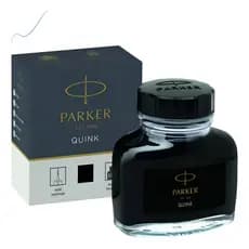 Vidro de Tinta Para Caneta Tinteiro Parker Quink Preto 57ml