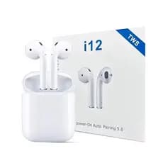 Fone de Ouvido TWS l12 Sem Fio - Branco