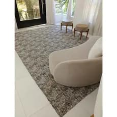 Tapete Premium Sala Grande 5,00 x 3,00 Metros Antiderrapante Elegante Lavável Alto Padrão