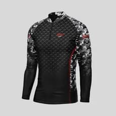 Camisa Camiseta de Pesca Blusa Com Proteção Uv50 Tecido Leve Resistente Para Frio Calor