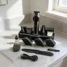 Aparador De Pelos Prova D Água 14 Em 1 Maquina Cabelo Barba Bigode Costeleta Corte Profissional