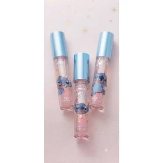 kit com 3 Gloss Labial Infantil Hidratante Lip Gloss Brilho Labial Tranparente Cremoso Maquiagem Infantil