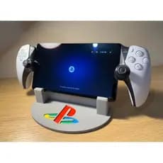 Dock PlayStation Portal Stand Com Logo Retrô
