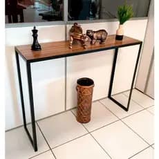 Aparador Industrial Multiuso 1 Prateleiras Buffet Balcão Cantinho do Café para Sala Cozinha Escritório