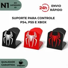 Suporte para Controle Gamer PS5, PS4 e Xbox | Base Organizador
