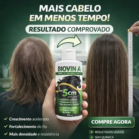 BIOVIN A – Tônico  Capilar 200mL