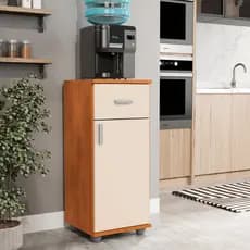 ENVIO FULL Armário Balcão Suporte para Bebedouro Anna 01 Porta e 01 Gaveta