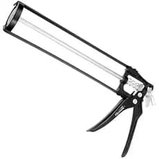 Aplicador De Silicone Profissional Aberto Sparta Manual Para Tubos De Até 310ml Resistente Cor Preto