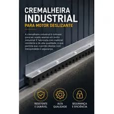 Cremalheira Industrial 1.50 metros Para Motores Deslizantes Garen Ppa Rossi