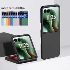 Capa Dura Ultrafina Para Motorola Moto Razr 60 Pro 50 40 , De Proteção PC De Plástico Ultra Fosco